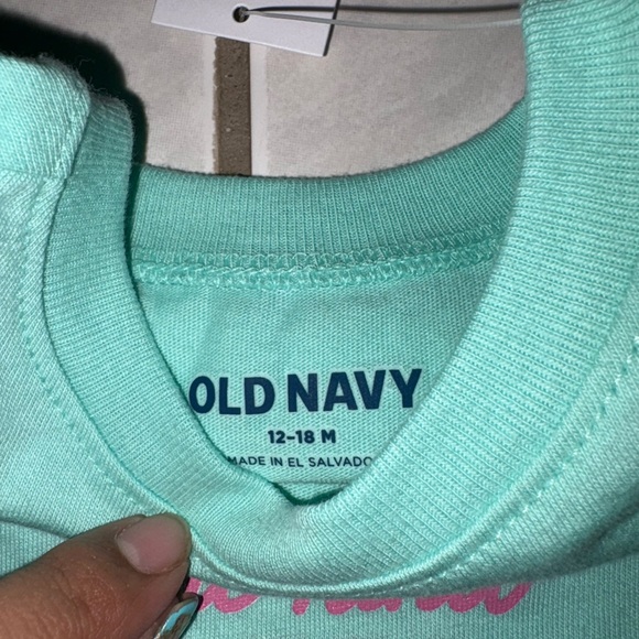 $5 SALE!!Old Navy Mint Green 'One Kind Pup' T-Shirt - Picture 2 of 2